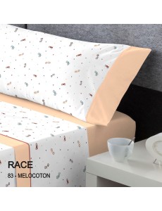 JUEGO DE SÁBANAS "RACE" KABELY