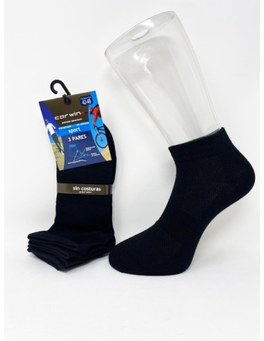 Calcetín tobillero en pack de 12...