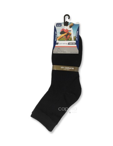 Calcetín tobillero alto en pack de 12...