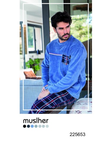 PIJAMA HOMBRE PANTALÓN ESTAMPADO...