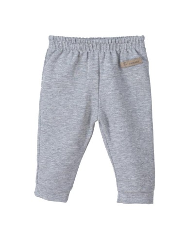 Pantalón básico para bebé de felpa...