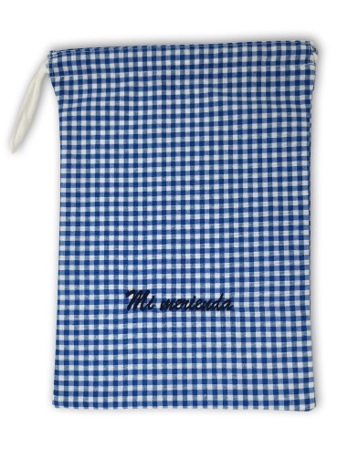 Bolsa portamerienda de tela marca CHC