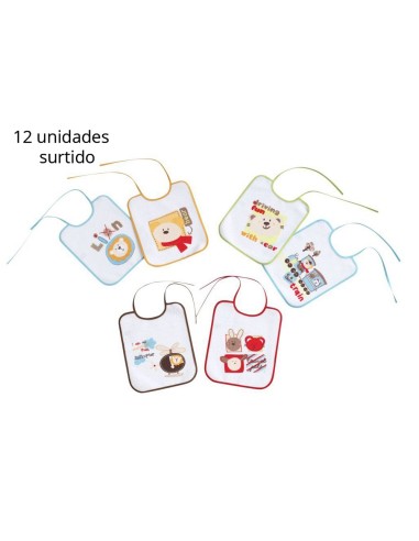 BABERO RIZO PLASTIFICADO PACK 12 UDS....