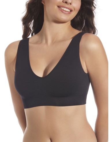 Sujetador sin costuras con copa de...