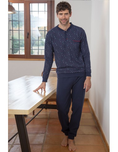Pijama para hombre de punto milano...