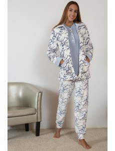 Bata corta para mujer de...