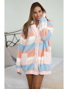 Bata corta para mujer de...