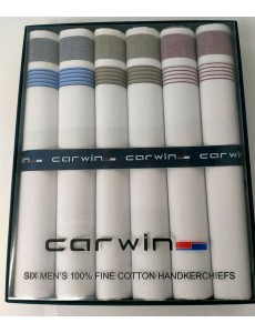 Pañuelos de algodón blancos...