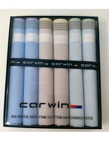 Pañuelos de algodón de colores en...