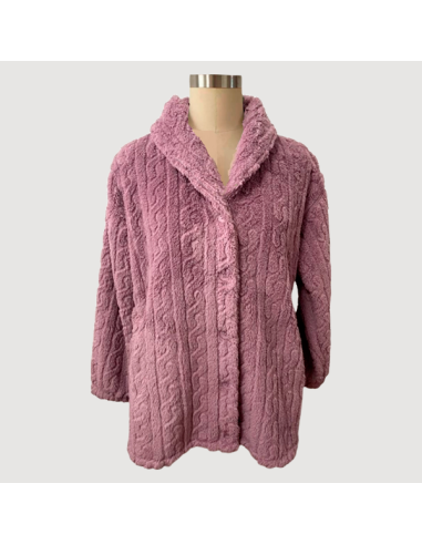 Bata corta de mujer con botones marca...