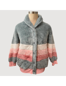 Bata corta de mujer con...