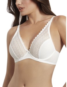 Sujetador con aros y sin...