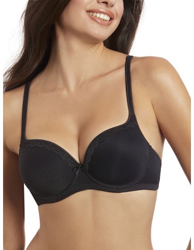 Sujetador con aros y con relleno...