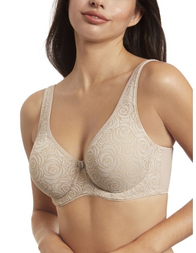 Sujetador con aros, sin relleno y...