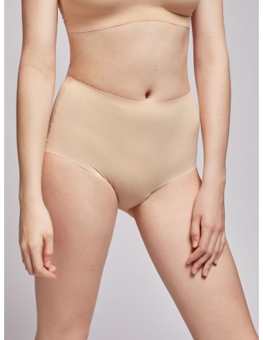 Braga alta invisible de microfibra...