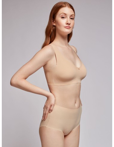 Braga alta invisible de microfibra...