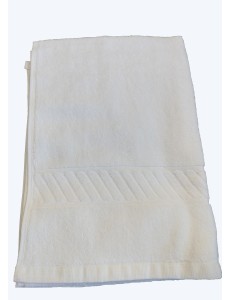 Toalla de rizo blanca marca...