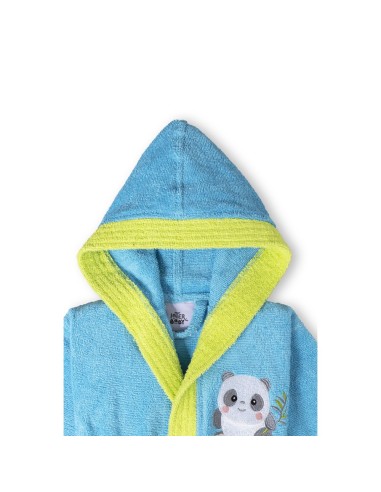 Albornoz infantil marca Interbaby panda