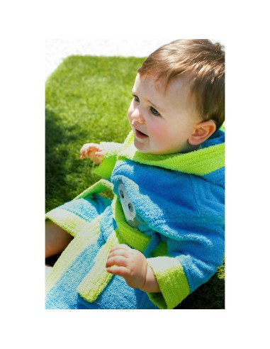 Albornoz infantil marca Interbaby panda