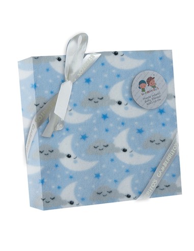 Manta estampada de coralina marca...