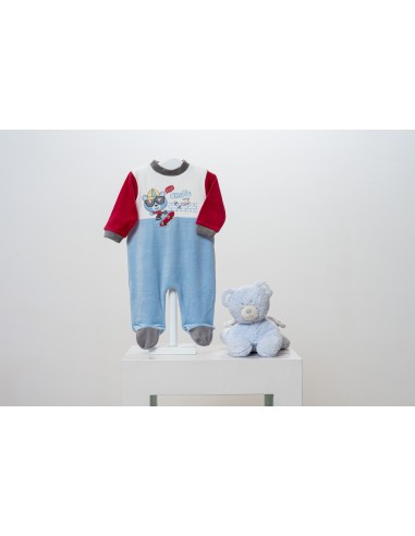 Pelele para bebé de terciopelo marca...