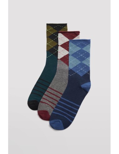 Calcetín de hombre sin puño en caja...