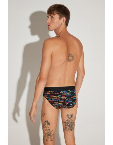 Slip de algodón estampado en pack de...