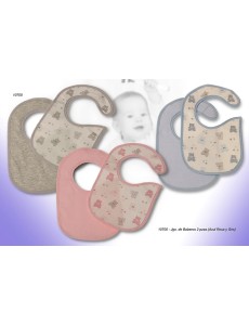 Babero de algodón con...