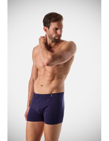 Bóxer de algodón con goma cubierta en...