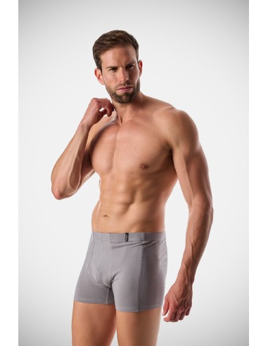 Bóxer de algodón con goma cubierta en...