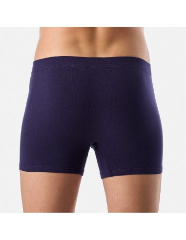 Bóxer de algodón con goma cubierta en...