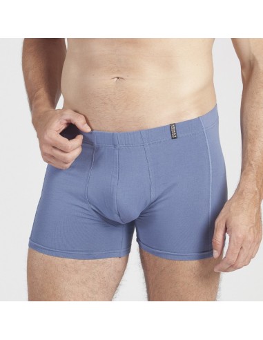 Bóxer de algodón con goma cubierta en...