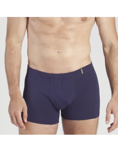 Bóxer de algodón con goma cubierta en...