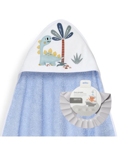 Capa de baño con gorro de baño para...