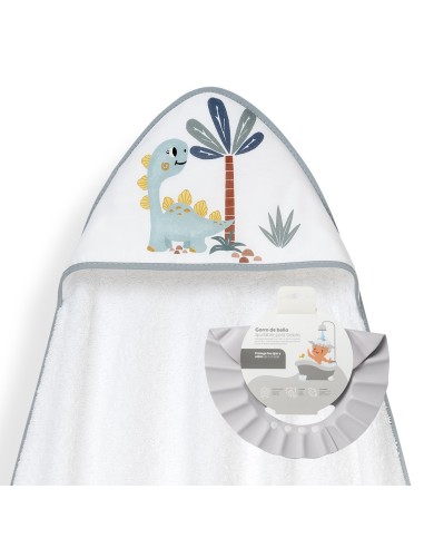 Capa de baño con gorro de baño para...