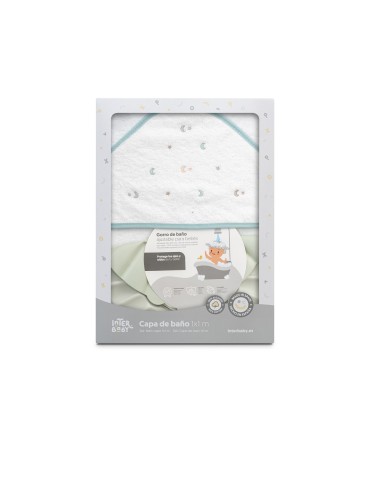 Capa de baño con gorro de baño para...