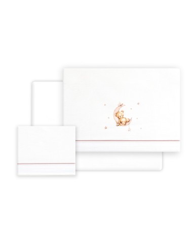 Juego de sábanas para cuna con...