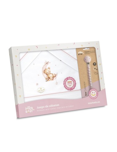 Juego de sábanas para cuna con...