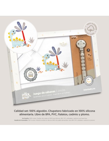 Juego de sábanas para cuna con...