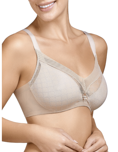 Sujetador con aros y sin relleno...