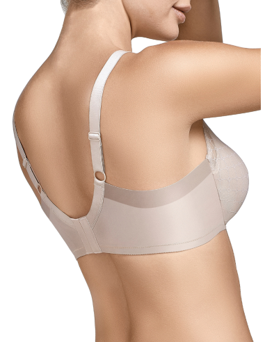 Sujetador con aros y sin relleno...