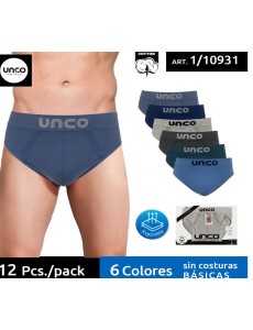 Slip de algodón sin...