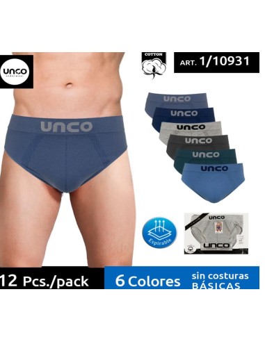 Slip de algodón sin costuras en pack...