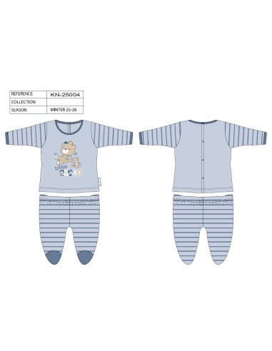 Conjunto de 2 piezas con polaina de...