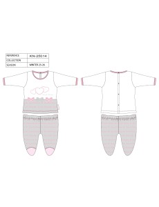 Conjunto de 2 piezas con...