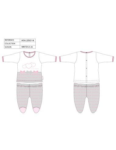 Conjunto de 2 piezas con polaina de...