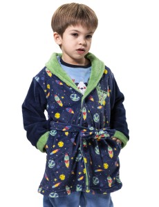 Bata infantil de nacarina...