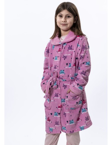 Bata infantil de nacarina para niña...