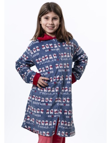 Bata infantil de nacarina para niña...