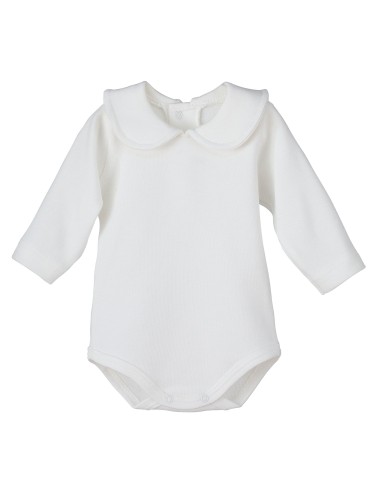 Body de algodón de manga larga con...